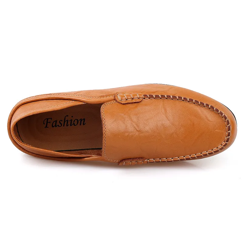 Soft Shoes Men Flat Spring Autumn Breathable Casual Shoe Loafer Flock Luxury Fashion Slip-On Designer | Обувь