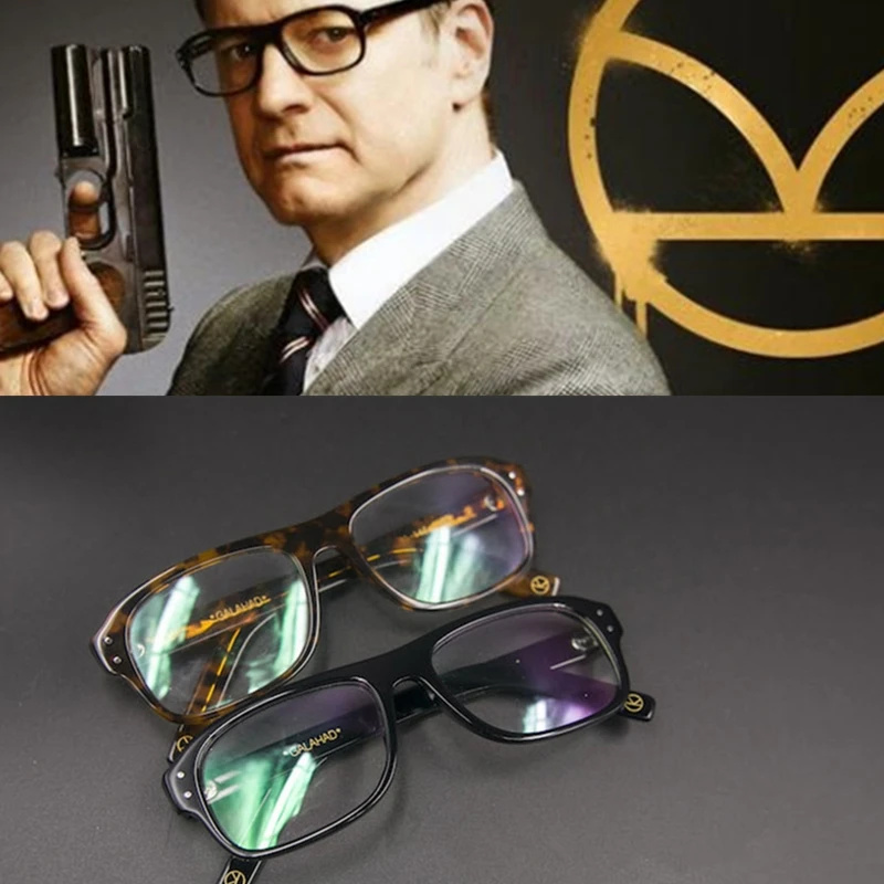 Movie Kingsman The Golden Circle Secret Service Cosplay Eyewear Glasses Eyeglasses Prop