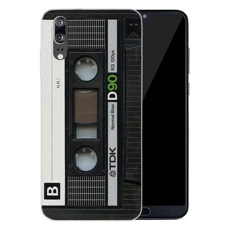 Мягкий силиконовый чехол для телефона Huawei P20 P30 P8 P9 P10 lite Pro Plus P Smart + TPU с сердцем
