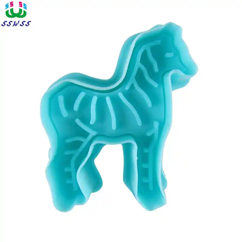 African Zebra Pattern Printing Molds Food Grade Plastic Cake Decorating Cutters Tools Direct Selling | Дом и сад