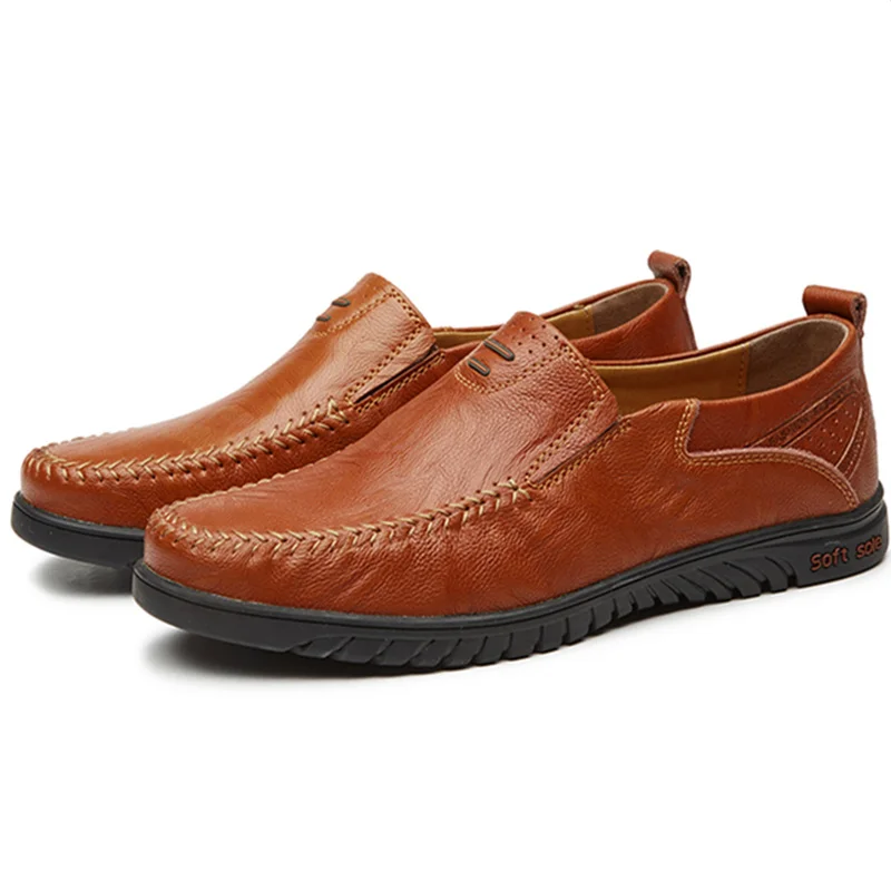 2019 г. Новая мужская повседневная обувь черные кожаные лоферы под крокодиловую