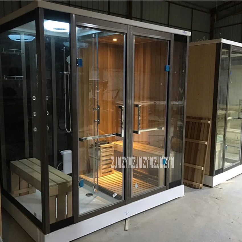 SS888 Household Multifunctional Dry And Wet Steam Room Integrated Steam Shower Room Steam Sauna Room With Shower 110V/220V 3000W