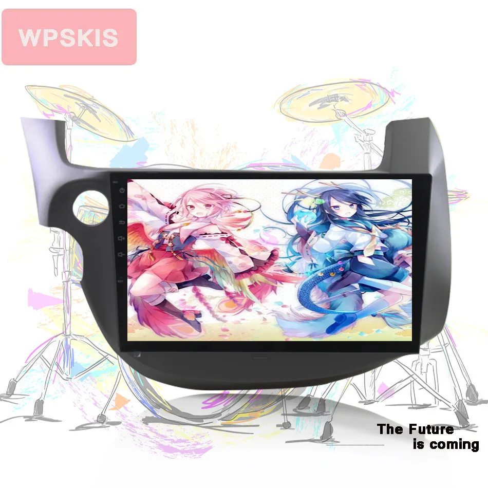 10 1 Android 0 автомобильный DVD GPS для HONDA FIT JAZZ 2007 2008 2009 2010 2012 2013 радио видео плеер 1280*720 RDS