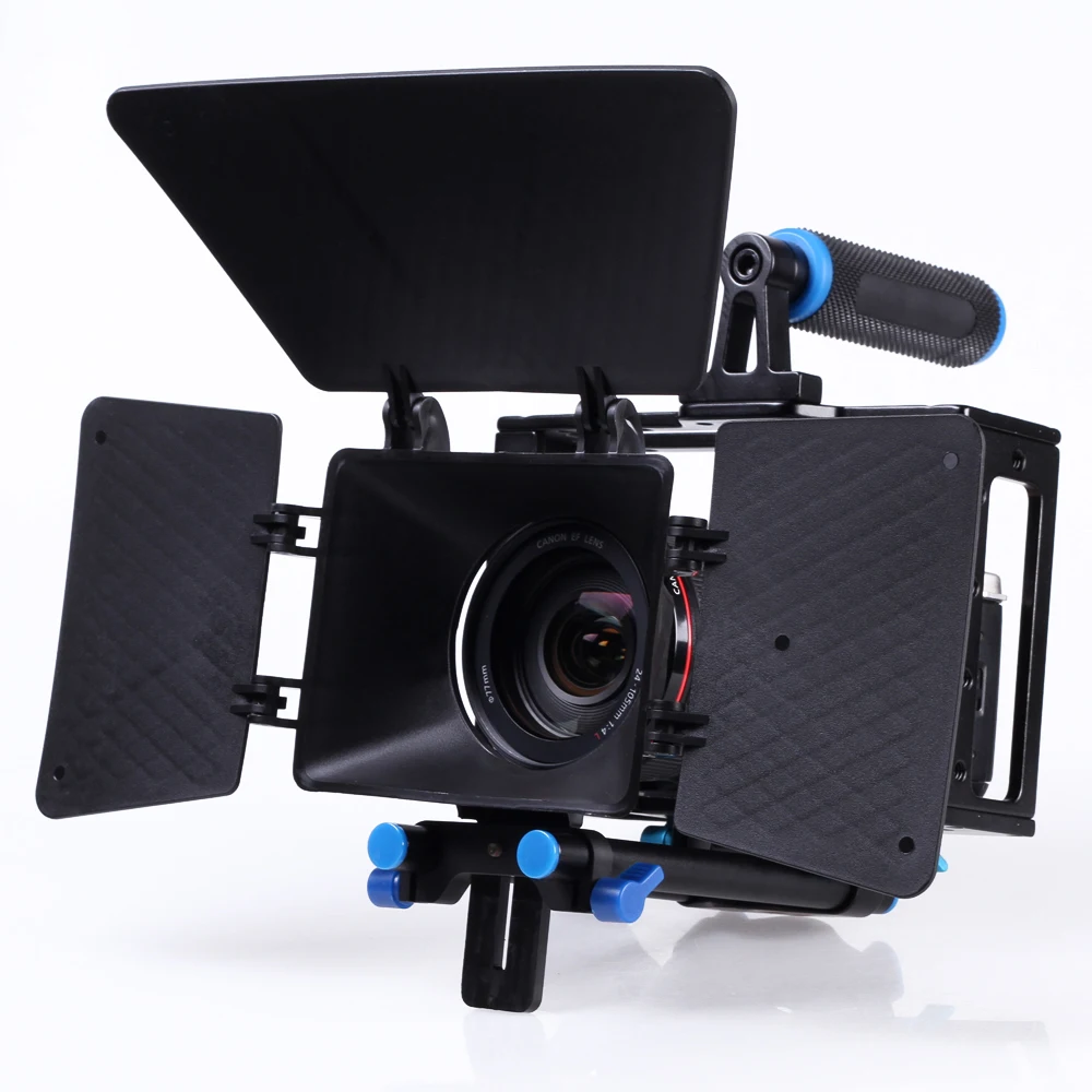 Держатель для видеокамеры с рукояткой + Матовая коробка DSLR 5D Mark II|camera cage rig|cage rigcamera