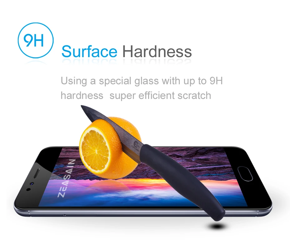

Original ZEASAIN Full Cover Tempered Glass for Meizu M5S M5 S Meilan 5S Screen Protector Anti Scratch 2.5D Protective Glass Film