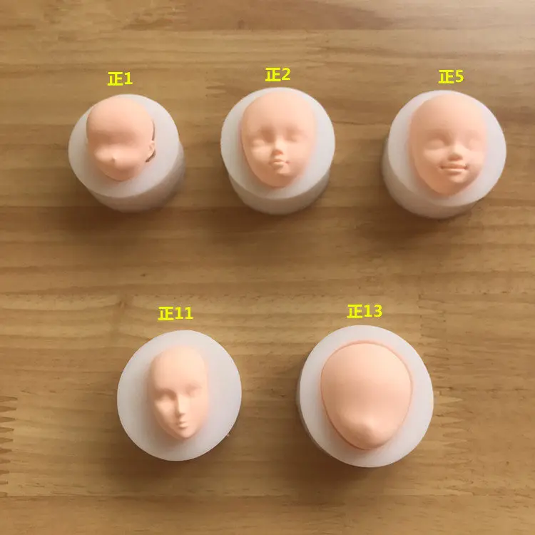 1 шт. 3D Baby Face мягкая глиняная форма инструменты силиконовая форма для торта шоколадные конфеты форма для выпечки инструменты для украшения тортов из мастики