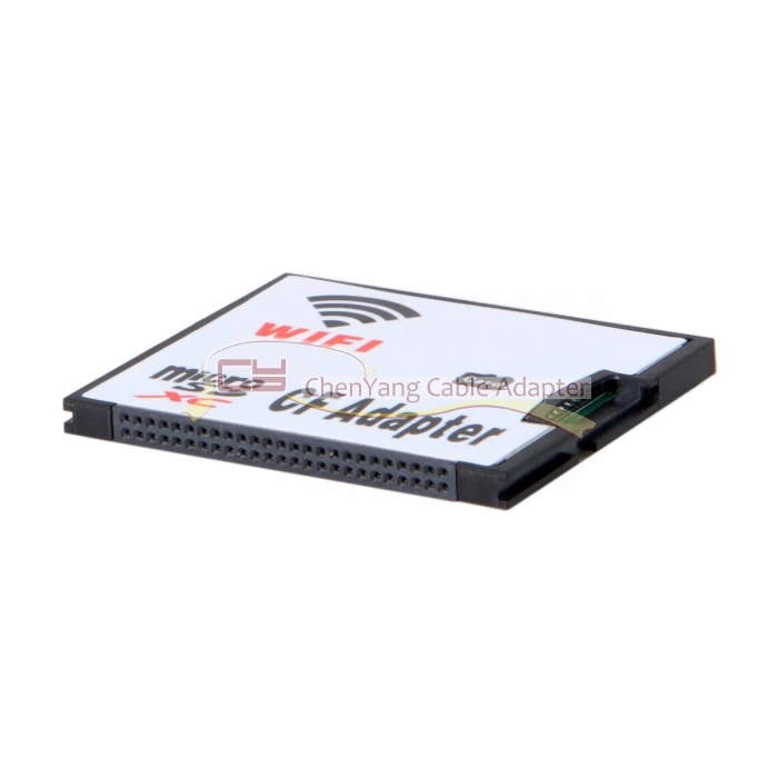100 шт./лот WIFI адаптер карта памяти TF Micro SD для CF Compact Flash Card Kit цифровой