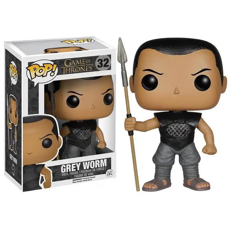 FUNKO поп Игра престолов ПВХ коллекционные игрушки Джон Таргариен дрогон призрак Тирион Ланнистер экшн фигуры Детские игрушки - Цвет: Box