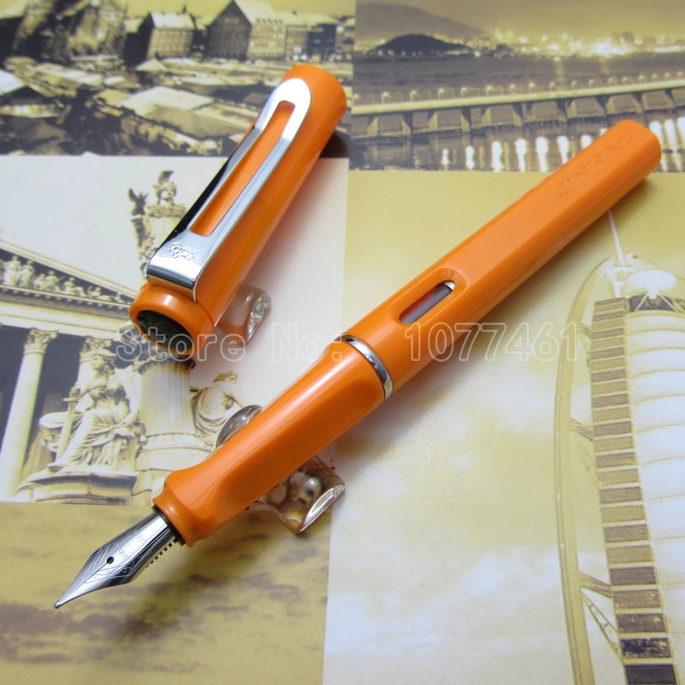 Перьевая ручка Jinhao J3T52 для офиса черный белый красный синий зеленый желтый