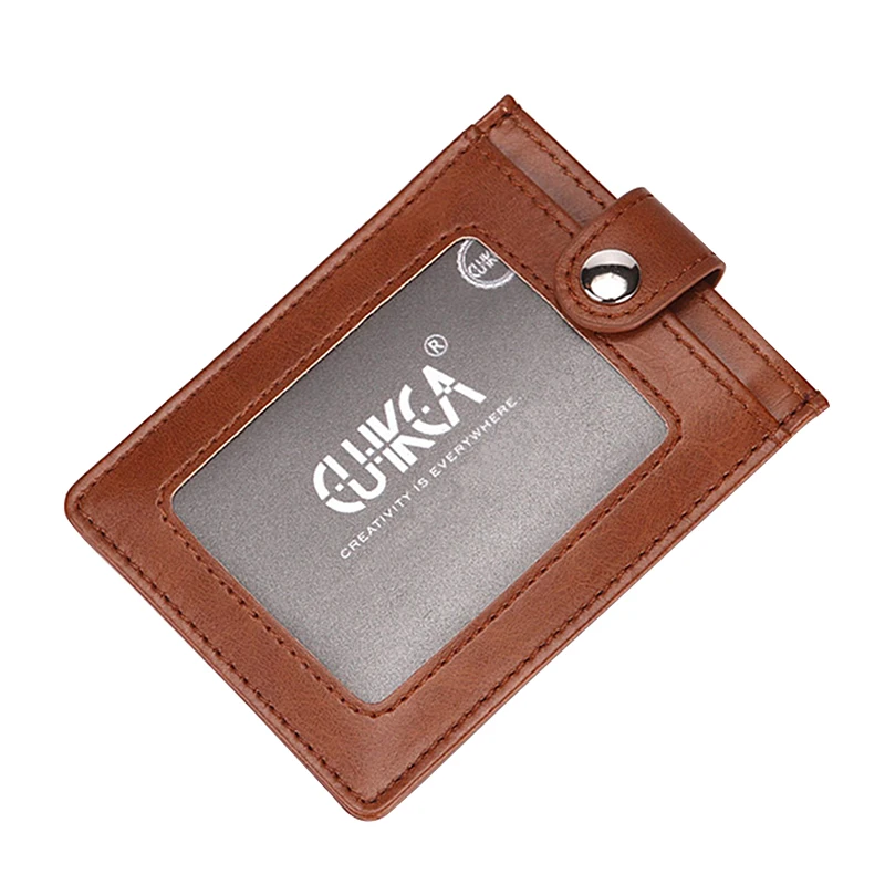 Coffee RFID мужские держатели для кредитных карт, кошелек из искусственной кожи, короткий мини-кошелек, чехол для водительских прав, тонкие кожаные кошельки, мужской Чехол для карт - Цвет: Coffee