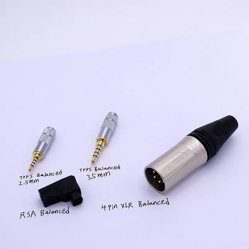 2.5Meter Hand Made Hi-end 8 Cores 5n Pcocc Copper Headphone Upgrade Cable for Sennheiser HD700 | Электроника