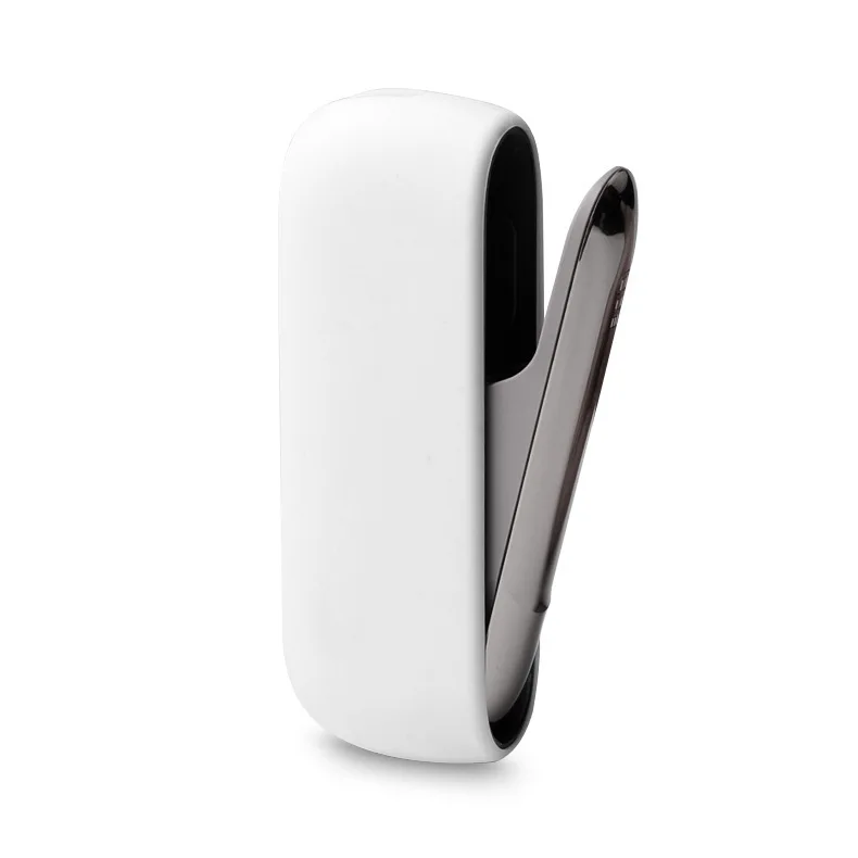 9 цветов Мягкий силиконовый чехол для IQOS 3,0 Мульти Чехол - Цвет: White