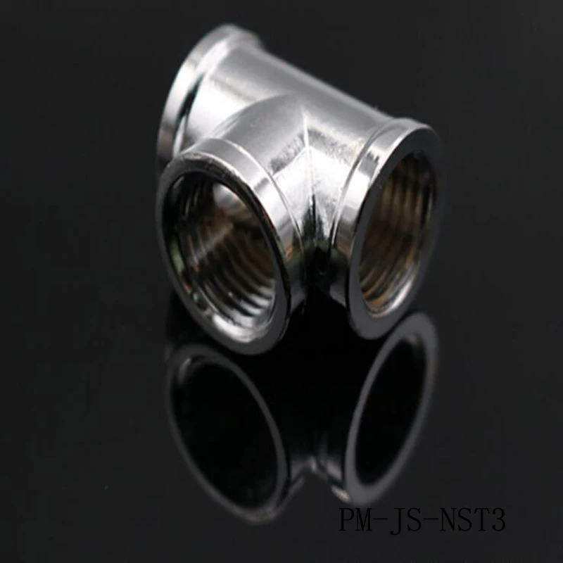 DIY PM JS NST3 T Тип Женский филиал тройник G1/4 Внутренний Шелковый головка