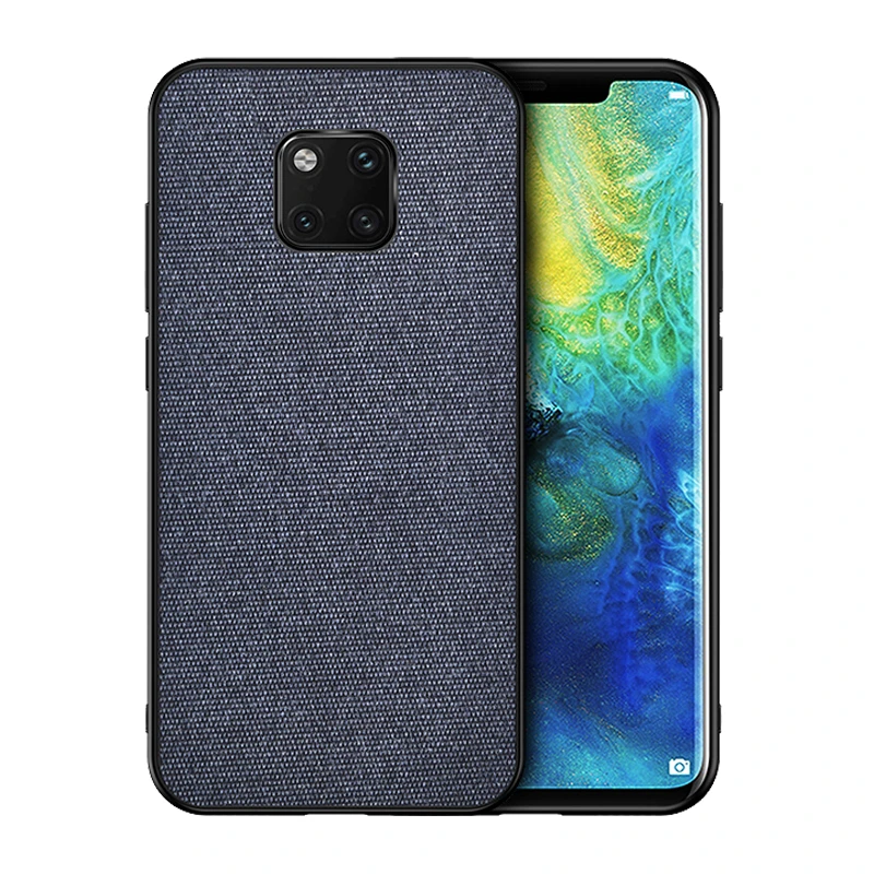 Чехол из хлопчатобумажной ткани чехол Huawei Mate20 Pro мягкий задняя крышка Mate 20 чехлы