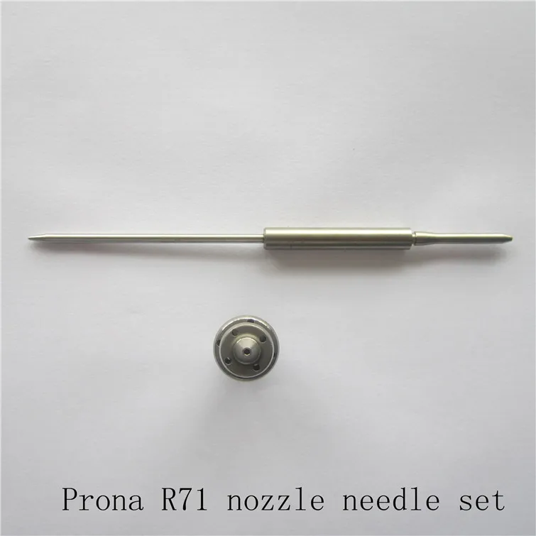 Комплект распылителя Prona R71 R77 комплект с иголкой бесплатная доставка аксессуары