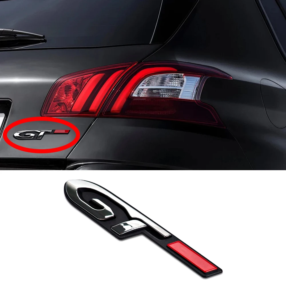 Бамперная решетка Стикеры автомобиля для peugeot 206 207 208 307 308 508 5008 407 507 gt эмблема