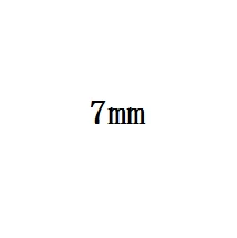 7mm 50 шт., 6 мм, 7 мм, 8 мм, нержавеющая сталь, разъемные кольца для заготовок, рыболовные приманки, приманка, жесткая приманка, рыболовные снасти, инструменты - Цвет: 7mm