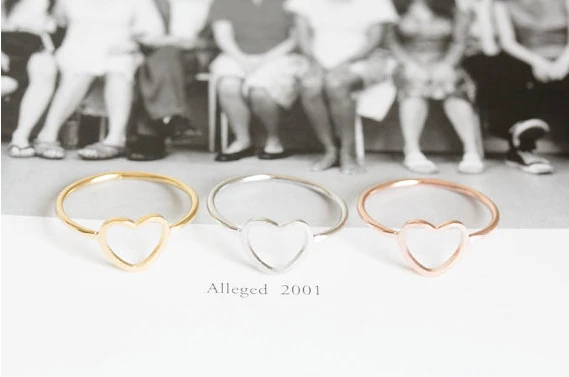 Модные Цветные кольца фирменные на палец в виде сердца|finger ring|lot mixbrand ring |