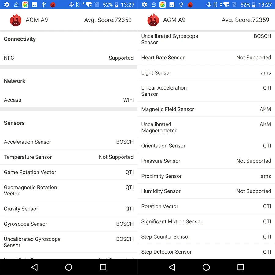 AGM A9 IP68 водонепроницаемый ударопрочный мобильный телефон Android 8,1 5,9" 4 Гб+ 32 ГБ Qualcomm SDM450 Восьмиядерный 5400 мАч NFC 4G смартфон