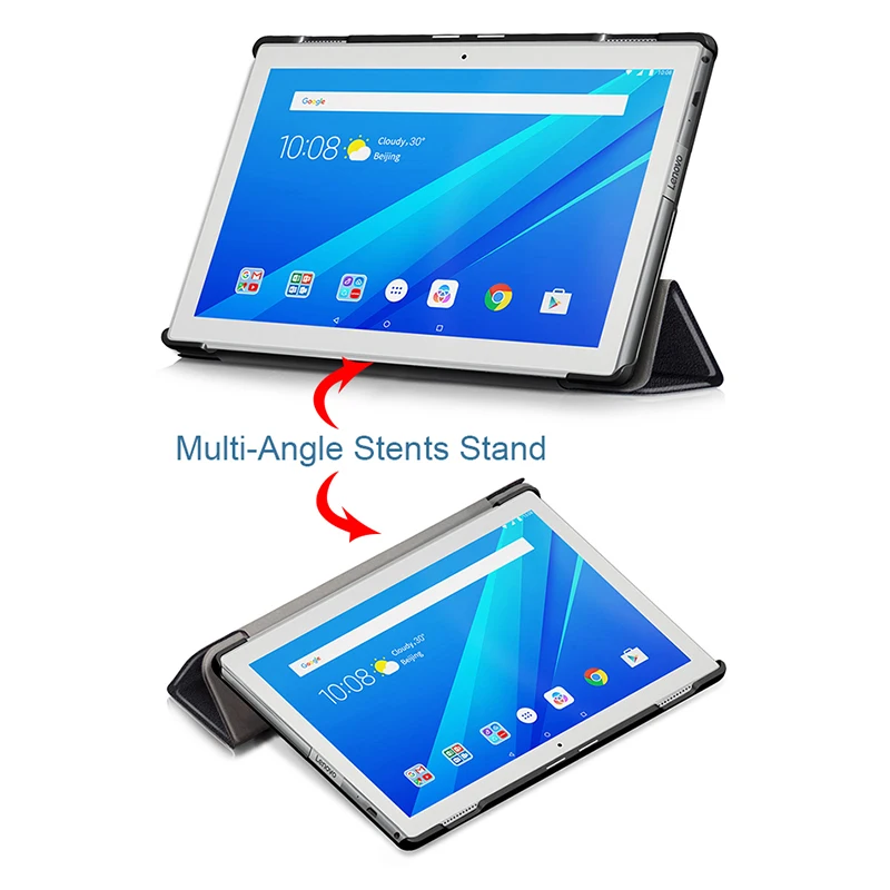 МТТ из искусственной кожи чехол для lenovo TAB 4 10 TB-X304F TB-X304N TB-X304L 10," Smart раскладной стенд флип чехол для планшета Защитный чехол