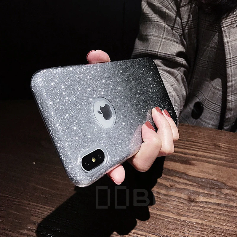 Чехол s Блестящий Мягкий ТПУ чехол для iPhone SE 5 5S 6 6S 7 8 Plus 11 чехол для телефона Capa для iPhone X XR XS Max XS 11 Pro Max чехол