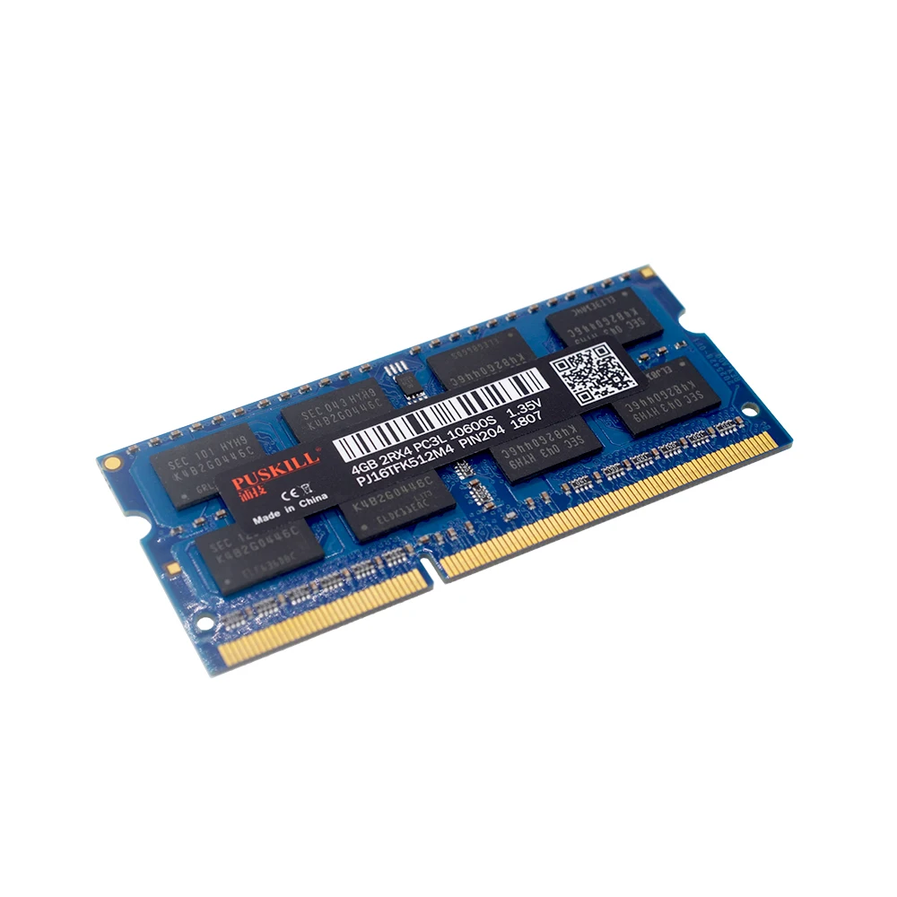 Память ноутбука DDR3 4GB 1333MHz PC3 204Pin 1 35 V без ECC RAM | Компьютеры и офис