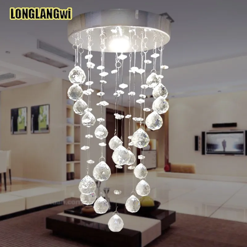 Новые современные светодиодные хрустальные люстры K9 | Лампы и освещение