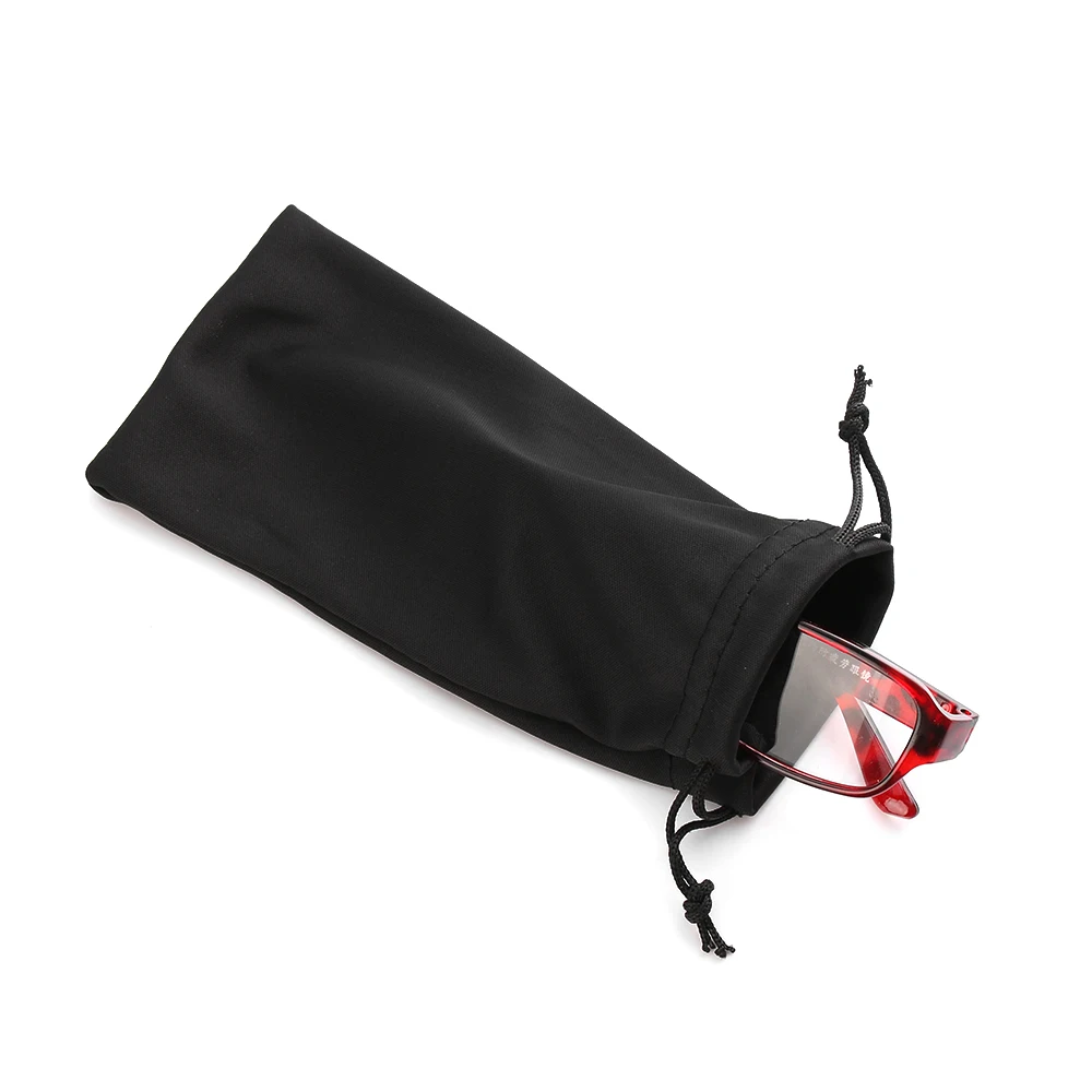5 шт. модный черный мягкий Чехол для очков оптический ремешок сумка