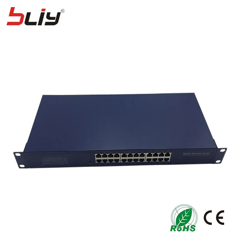 24 ПОРТОВЫЙ Коммутатор Концентратор гигабитный коммутатор ethernet 24 rj45 UTP порт неуправляемый Уровень 2 ethernet коммутатор концентратор цена для 1" шасси