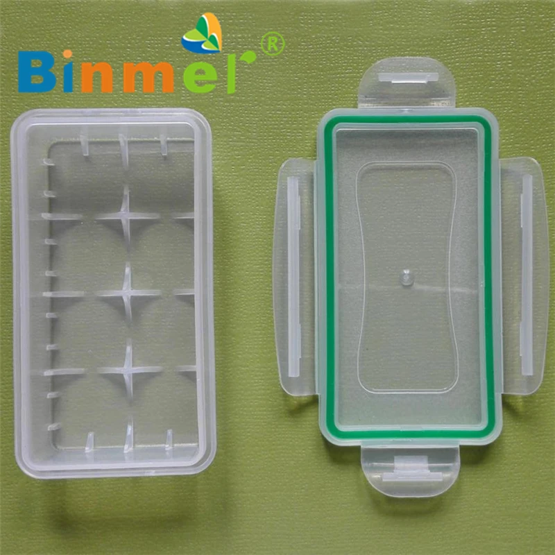 3 шт. водонепроницаемый пылезащитный чехол держатель для аккумулятора 18650 CR123A