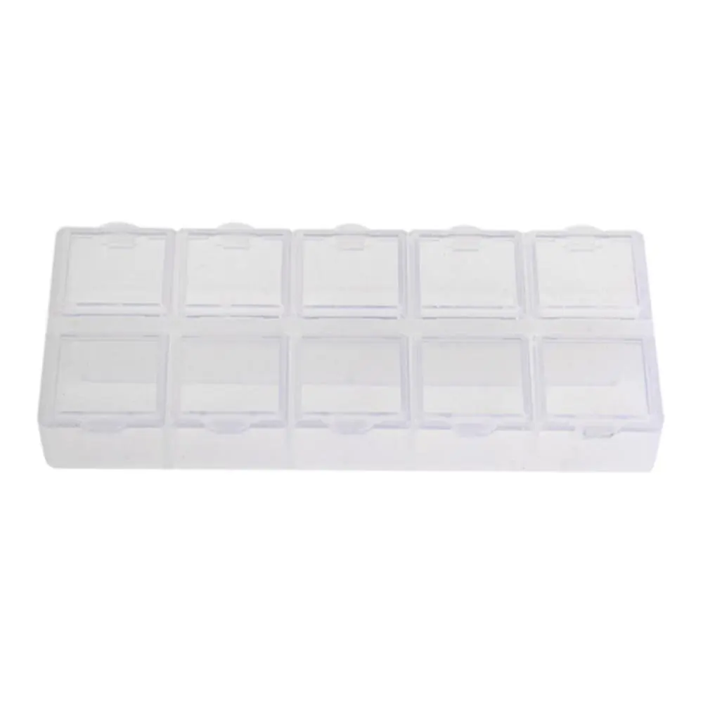 10 сетки ящик для хранения Мини слот Регулируемый инструмент ювелирные изделия