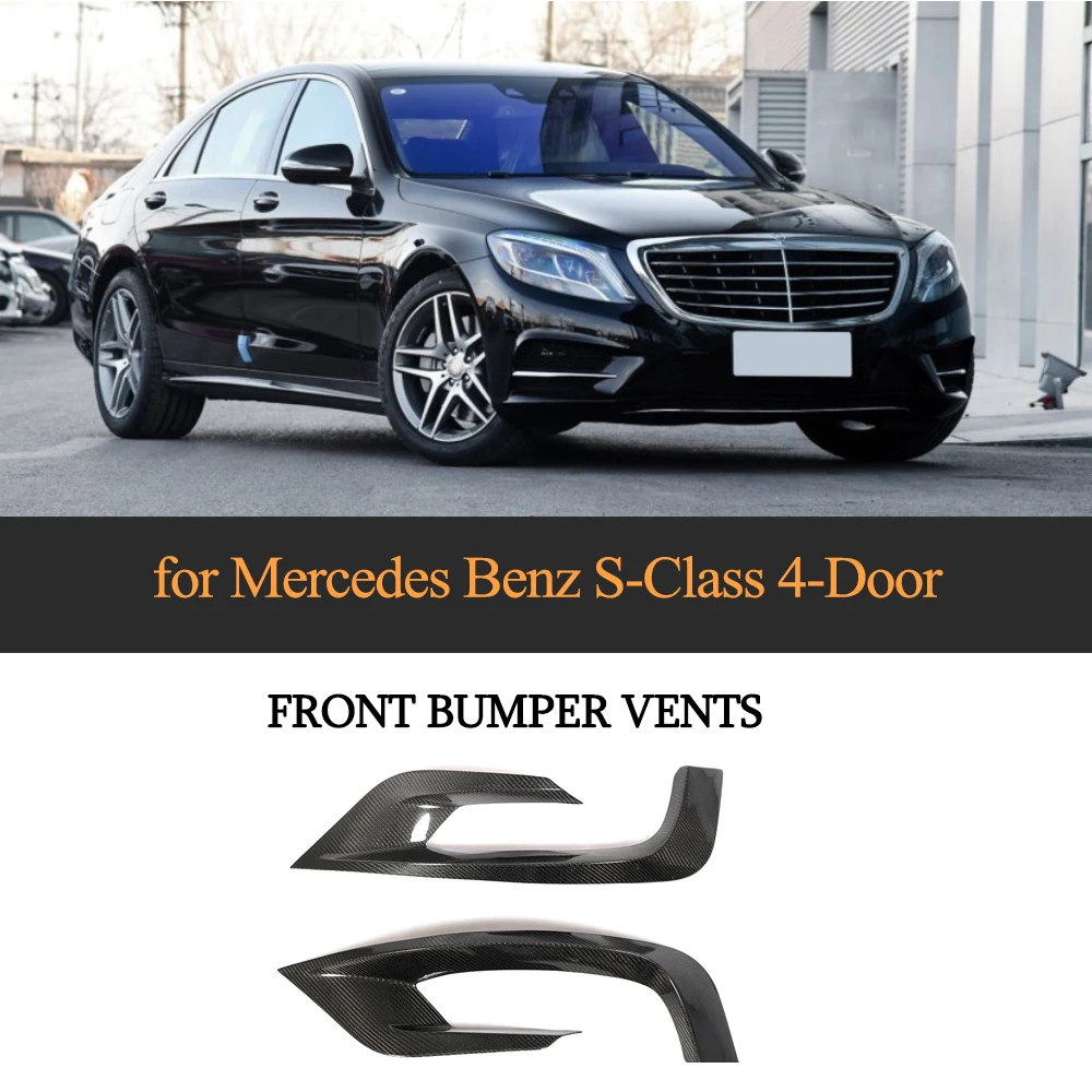 Для Mercedes Benz S Class W212 S400 S500 S600 Sport Sedan 2017 2018 украшение передний бампер крыло отделка