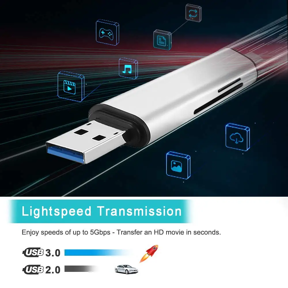 Onvian кардридер SD кард ридер USB 3 0 Тип C TF OTG адаптер для ноутбука huawei P30 P20 samsung