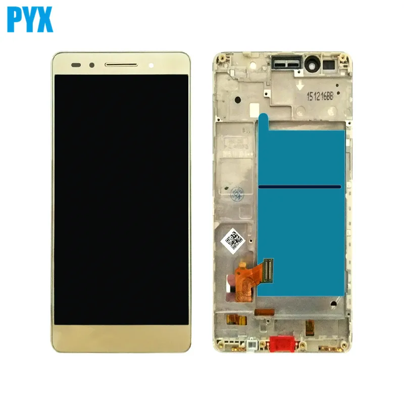 ЖК-дисплей для Huawei Honor 7 с кодирующий преобразователь сенсорного экрана в сборе