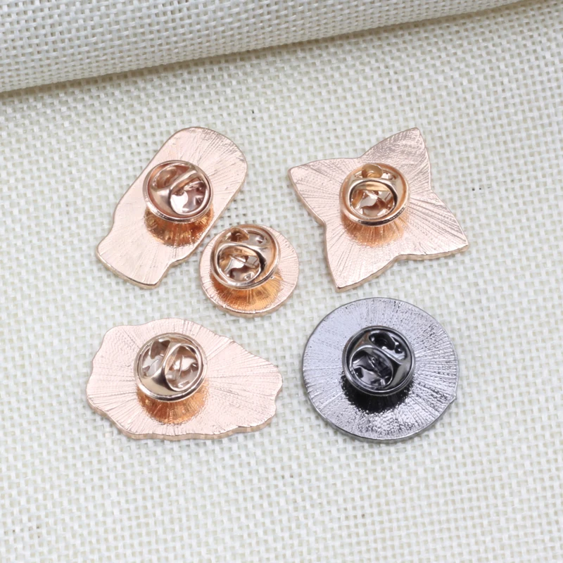 Металлическая эмалированная брошь в виде звезды бутылки цветка призрака булавка