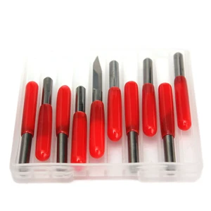 10 шт. градусов 30 3,175 мм SHK V нож для резки с карбидным лезвием резные фрезы Инструменты для фрезерного станка с ЧПУ Точная плоская Нижняя гравировка бит