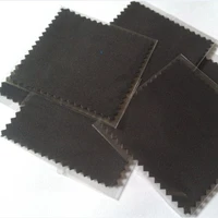 200pcslots micro suede opp packing white gray black silver jewelry polishing cloth cleaning clothes custom printed logo