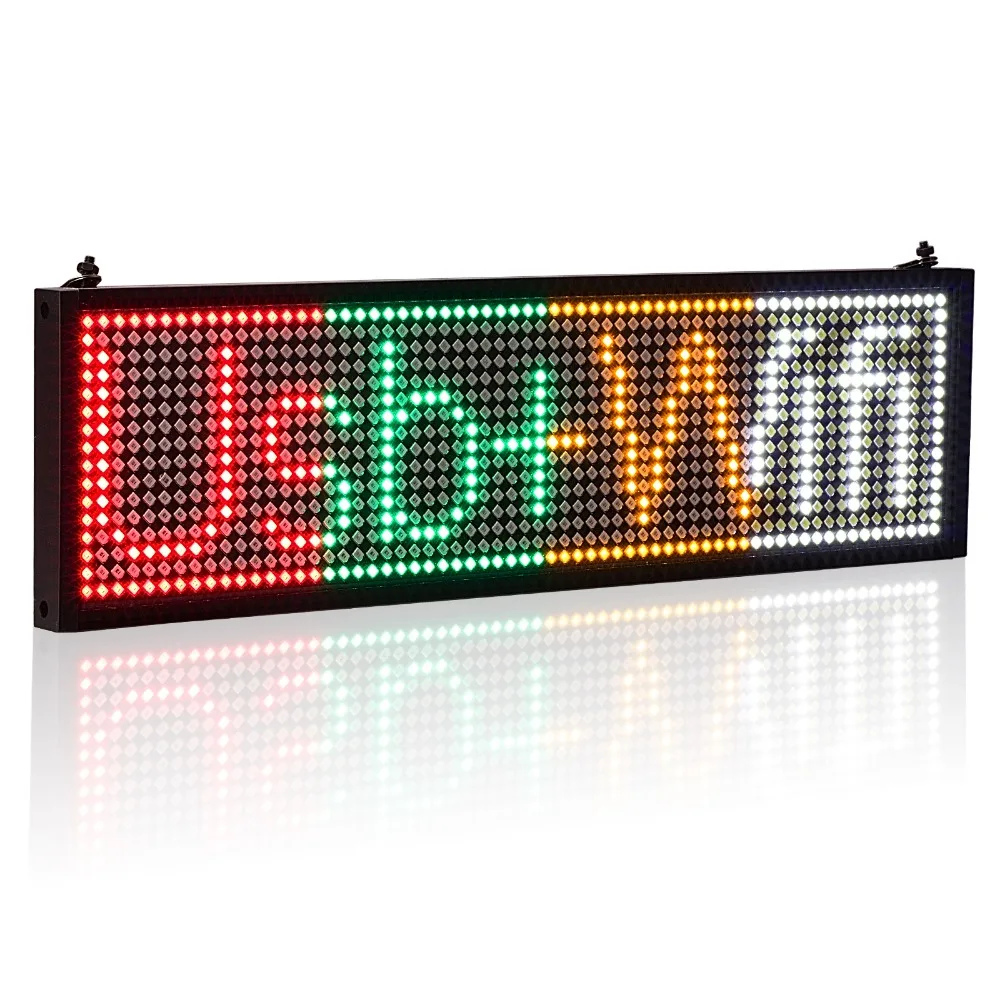 P5 WIFI LED advertising board brightness adjustable screen display smart support IOS mobile phone system