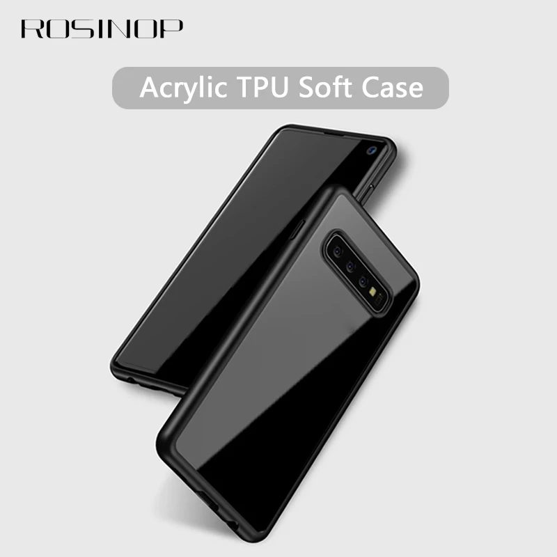 Мягкий чехол из ТПУ для samsung S10 lite силиконовый прозрачный plus |