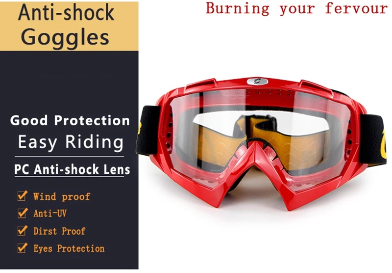 Cyclegear CG01 очки для мотокросса анти-ветер moto rcycle очки анти-УФ occhiali moto gafas cross