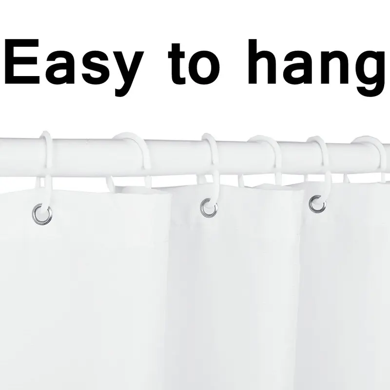 Занавеска для душа многофункциональная Водонепроницаемая Антибактериальная из