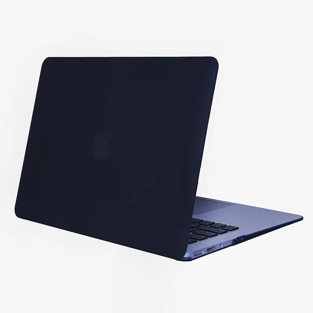 matte black 4в1 кристальная прозрачность и матовый Pro 13 15 чехол с/t сенсорной панелью A1706 A1708 A1707 для Macbook Air 13 retina 13 12 дюймов+ подарок - Цвет: matte black