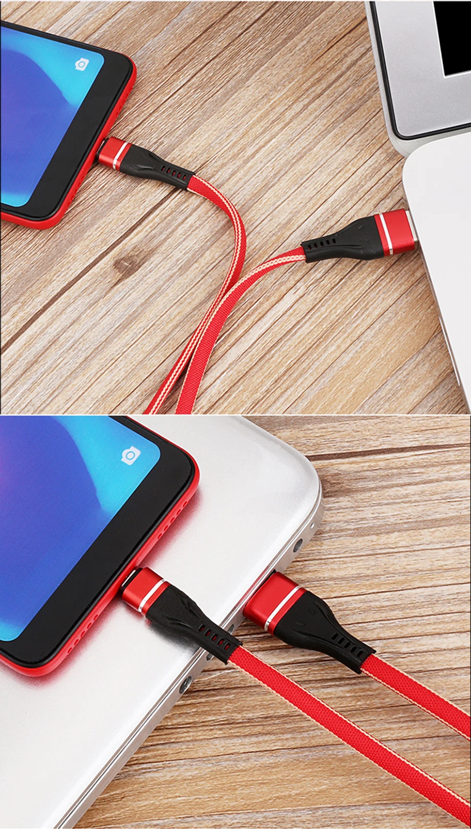 Micro USB кабель 1 м Быстрая зарядка 3,0 кабель для передачи данных usb type-C кабель USB для samsung huawei Xiaomi линия зарядного устройства для мобильных телефонов