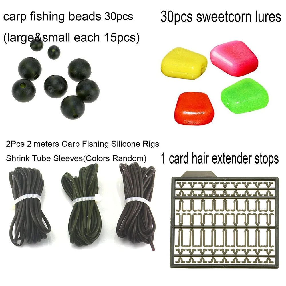 Shaddock fishing 225 шт. аксессуары для ловли карпа с приманкой для ловли карпа крючки с шариками рыболовные инструменты снасти для ловли карпа