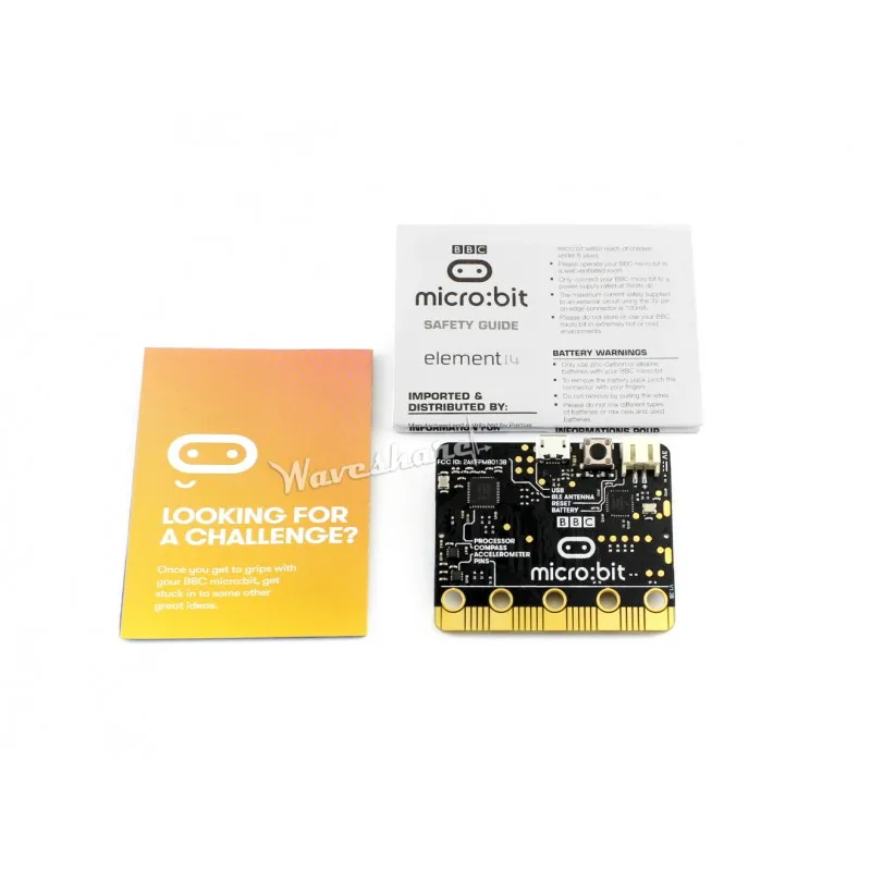 BBC micro: bit Basic Pack Open Development Board может запускать флеш-сообщения с кодом 25 светодиодных