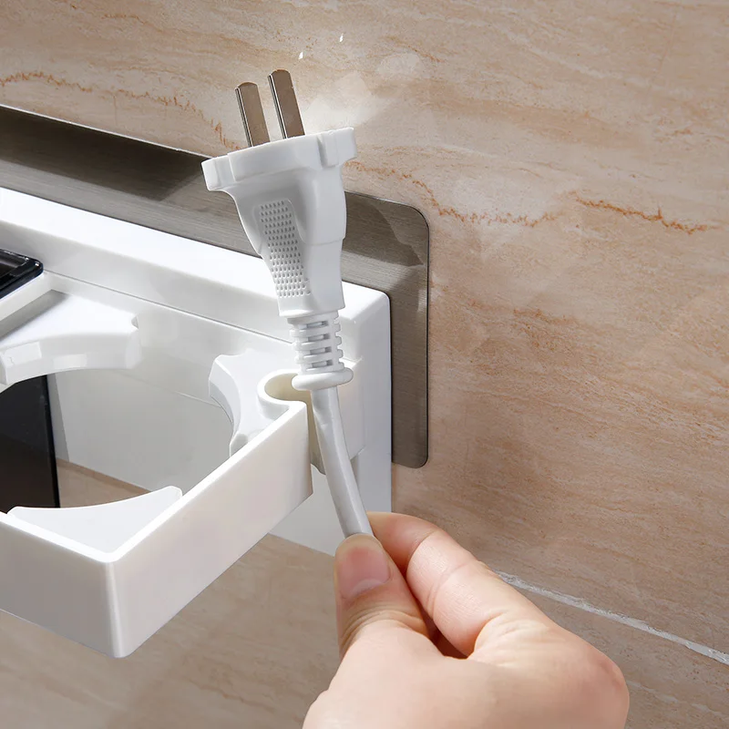 

wall mount hair dryer rack hair dryer holder bathroom wall shelf storage hair dryer bathroom organizernizer