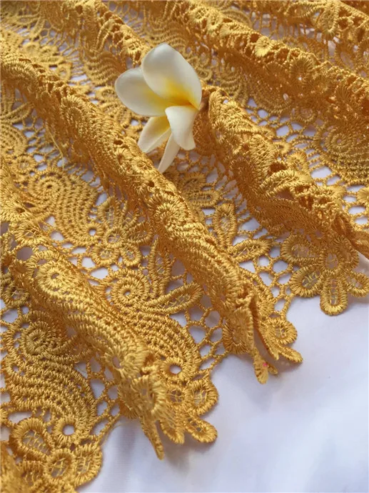 Высококачественный Африканский шнур гипюровая кружевная ткань 2017 вышитые