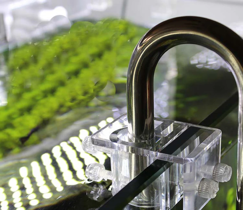 2 шт. аквариумные воды на входе/выходе трубы фиксирующий Зажим диаметр отверстия