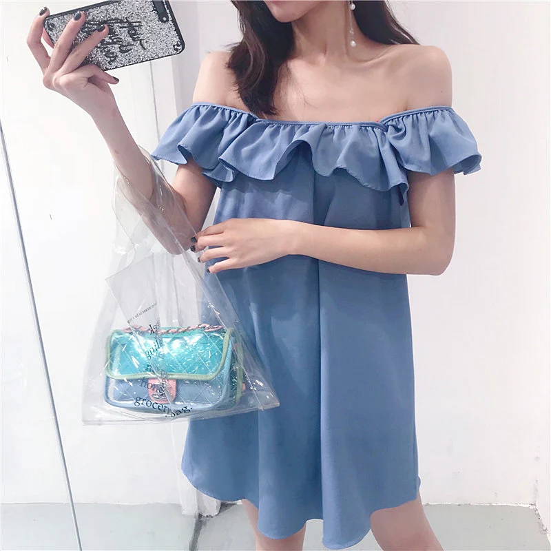 Женский свободный пуловер ALPHALMODA с оборками на плечах трапециевидного силуэта