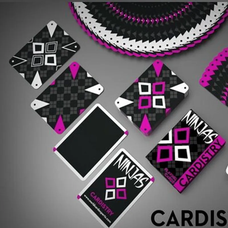 1 шт. CARDISTRY NINJAS WILDBERRY игральные карты размер покера колода UPSCC пользовательская Ограниченная серия Запечатанный магический реквизит фокусы